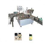 Bebida / máquina de enchimento química do óleo essencial com visualização ótica de toque da cor