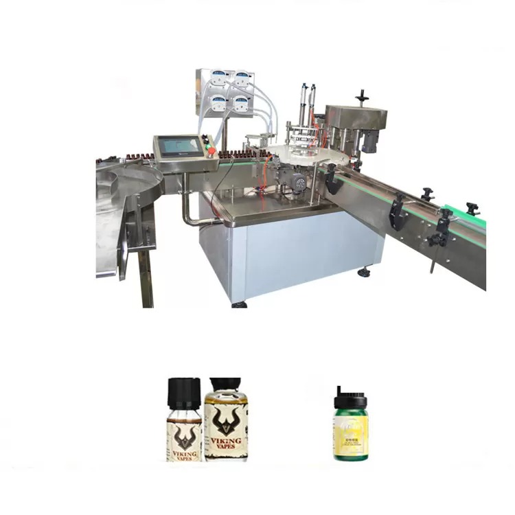 Máquina de enchimento química de óleo essencial