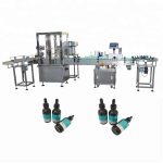 15-40 garrafas / máquina de engarrafamento mínima do óleo essencial para a linha de engarrafamento de vidro 30ml