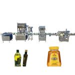 10-40 garrafas / máquina de enchimento mínima do mel, máquina de enchimento do óleo comestível do motor de piso
