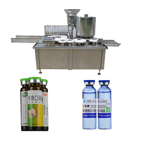 Máquina automática de envase de suco / máquina de envase de óleo essencial cbd / máquina de envase de garrafa e juce China