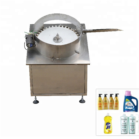 Verificado fornecedor Gold Plus frascos automático de enchimento de líquido rolha e máquina de enchimento de frascos com tampa protetora contra poeira