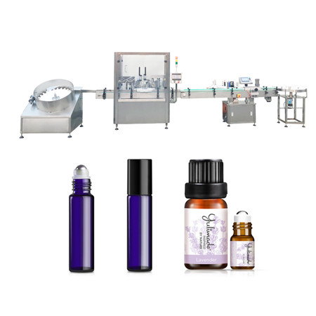 Linha de produção / máquina de enchimento de líquidos para cosméticos KA