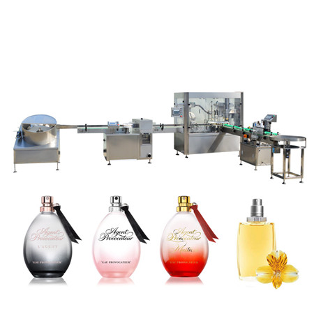 Máquina de enchimento de líquido de garrafa de bomba magnética ilimitada de 5 ml para moer / óleo Máquina de enchimento de perfume líquido químico