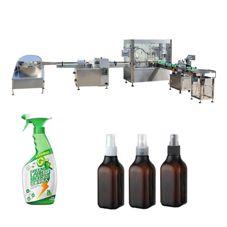 Máquina automática de envasamento e fechamento de pequenos óleos essenciais para frascos de 5ml e 10ml