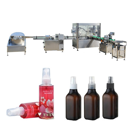 A máquina de engarrafamento de azeite de alta velocidade 8 bocais máquinas de enchimento do óleo comestível 1L