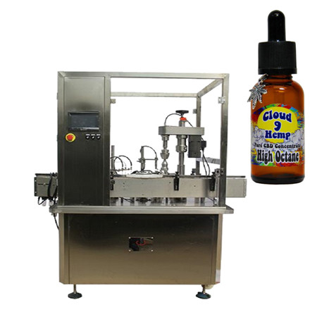 Mini-máquina de enchimento de líquidos de óleo essencial de fornecedor profissional