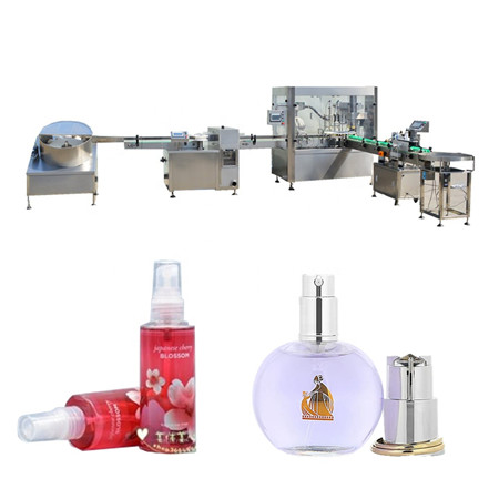Máquina envasadora de óleo essencial de rosa engarrafada Enchedor de perfume para frasco linear Enchedor líquido