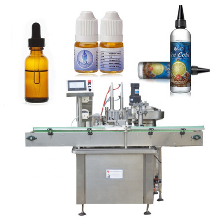 Máquina de enchimento de líquidos 10ml | Máquina de engarrafamento | Máquina de enchimento das garrafas 15ml com certificado do Ce