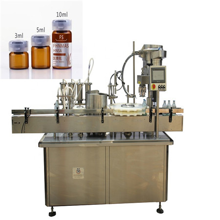 JB-YX4 Máquina automática de capsulagem de garrafas eletrônicas de óleo 15ml 30ml 60ml cbd, linha de enchimento de garrafas ejuice Vape