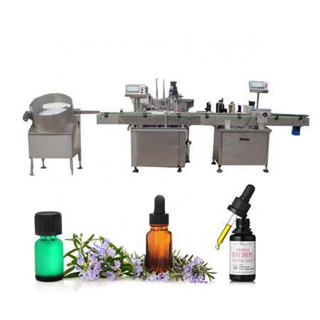 Máquina de enchimento automático de óleo de oliva / máquina de enchimento de frasco de alta precisão