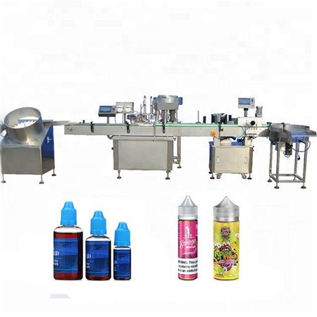 Máquina de enchimento de líquido rotativa automática para garrafa de água líquida