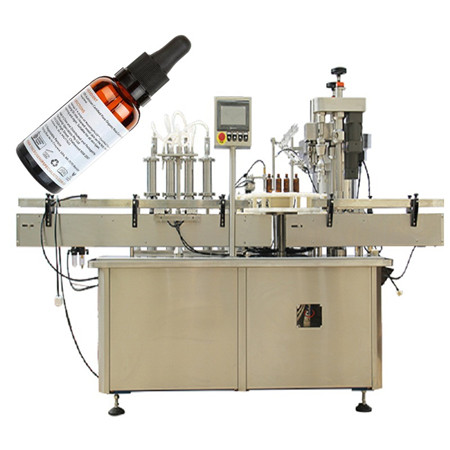 Em estoque Linha de engarrafamento automática 10-5000 ml de estouro automático de enchimento de garrafas líquido para suco de bebidas