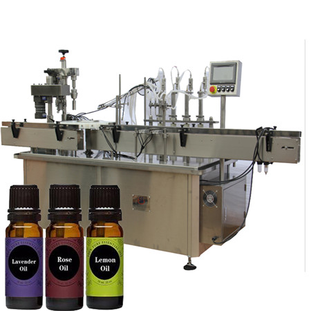 YS-A03 em pequena escala manual garrafa de plástico líquido e colar máquina de enchimento