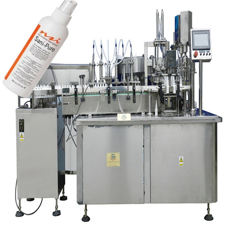 Preço de fábrica Fabricante Fornecedor esmalte monobloco máquina de enchimento de garrafas e mini