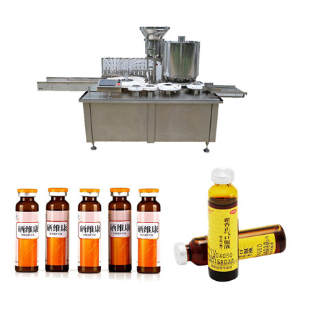 Máquina de engarrafamento automática de azeite / óleo vegetal / óleo comestível