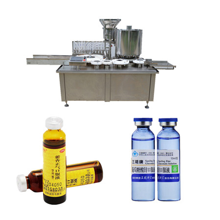JB-K4 xangai auto frasco para injetáveis líquido oral, máquina de enchimento e selagem, máquina de enchimento de vacina